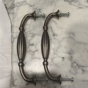 32 Elegant Silver Drawer Pulls 5inch